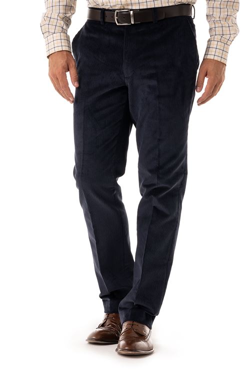 Chigwell Navy Cord Trouser