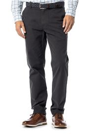 Romford Charcoal Stretch Cotton Chino Trouser