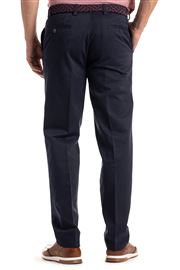 Elmstead Spring Stretch Cotton Navy Chino Trouser