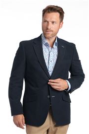 Hounslow Navy Stretch Cotton Jacket