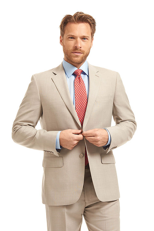 Estoril Melange Beige Jacket