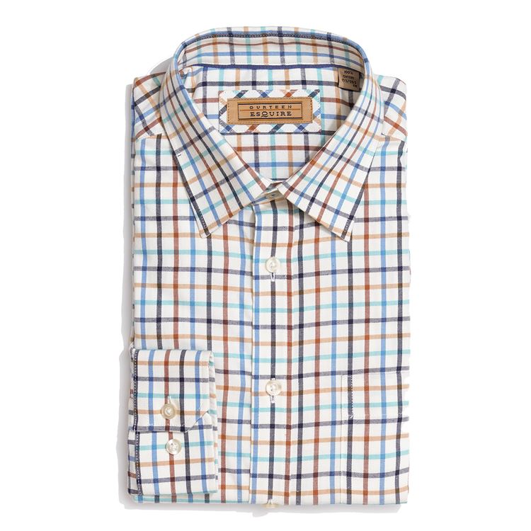 Cumbria Brushed Cotton Mix Check Shirt