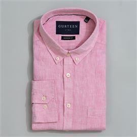 Florence Pink Linen Shirt