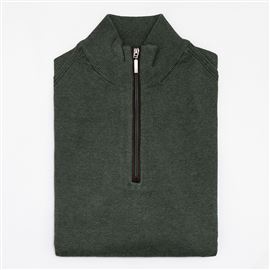 Norfolk Olive Cotton Jumper