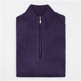 Norfolk Grape Cotton Jumper