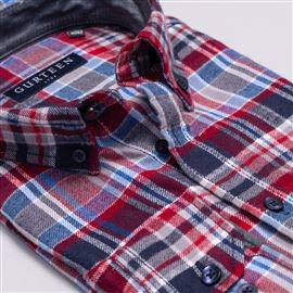 Rutland Salmon Cotton Check Shirt