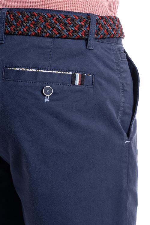 Marley Stretch Cotton Dark Blue Short