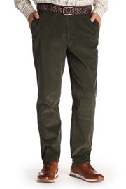 Radford Olive Stretch Needle Cord Trouser