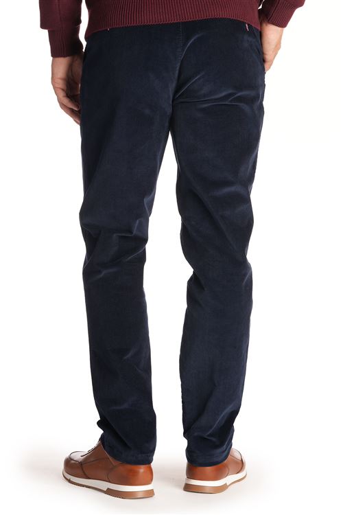 Radford Navy Stretch Needle Cord Trouser