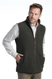 Gateside Olive Fleece Gilet