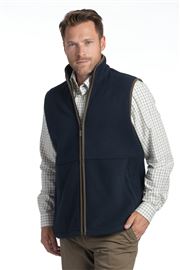 Gateside Navy Fleece Gilet