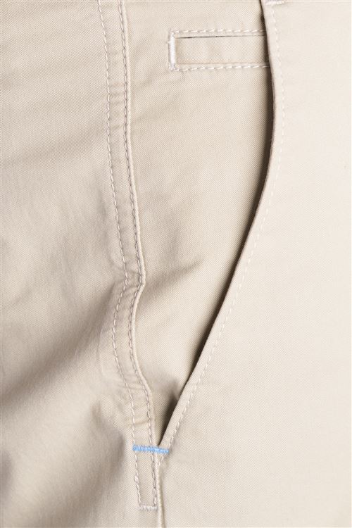 Dedham Spring Stretch Cotton Light Stone Chino Trouser