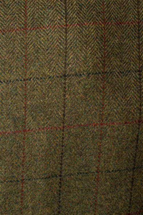 Cockfield Red Tweed Overcheck Jacket